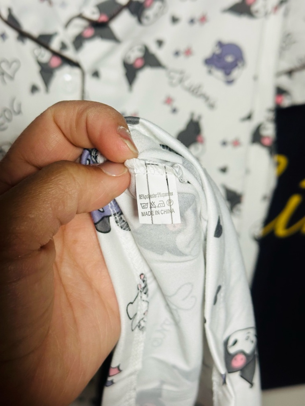 Kumari Short-Sleeve Pajama Set - Picture 8 of 8